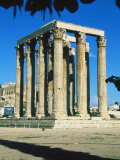 Athens, Greece, Temple of Olympian Zeus Photographic Print by Ken Glaser