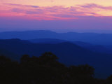 Twilight from Blue Ridge Pkwy, VA Photographie par Robert Finken