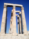 Temple of Olympian Zeus, Greece Photographic Print by Ken Glaser