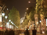 France, Paris, Champs, Elysees Fotografie-Druck von Silvestre Machado
