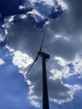 Wind Powered Electric Generator, Gray County Wind Farm, Kansas Fotografisk tryk af David M. Dennis Wind Powered Electric Generator, Gray County Wind Farm, Kansas Fotografisk tryk af David M. Dennis