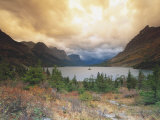 St. Marys Lake, Wild Goose Island, Glacier National Park Photographic Print by Donald Higgs
