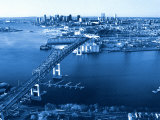 Aerial View of Boston, MA Photographic Print by John Coletti