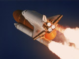 Shuttle Discovery Taking Off Photographic Print by Edward Slater