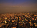 Aerial View of Mexico City, Mexico Photographic Print by Walter Bibikow
