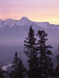 Sunrise, Banff, Alberta, Canada Photographic Print by Keith Levit