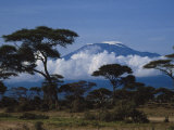 Michele Burgess - Kenya, Mount Kilimanjaro - Fotografik Baskı Michele Burgess - Kenya, Mount Kilimanjaro - Fotografik Baskı