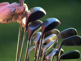 Selecting Golf Club Photographic Print by Mitch Diamond