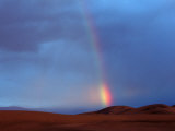 Rainbow Over Sand Dunes, Death Valley, CA Photographic Print by Kyle Krause
