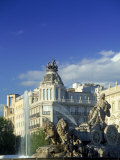 Plaza Cibeles, Madrid, Spain Photographic Print by Peter Adams