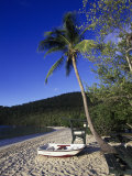 Life Guard Post on Magens Bay Beach, St. Thomas Photographic Print by Walter Bibikow