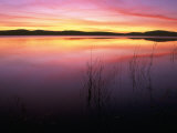 Sunrise on Klamath Lake Wild Refuge, CA Photographic Print by Kyle Krause