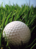 Close-up of Golf Ball in Grass Photographic Print by Henryk T. Kaiser
