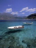 Boats, Peloponnesos, Greece Photographic Print by Walter Bibikow