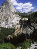 Nevada Fall and Half Dome, Yomite National Park, CA Photographic Print by Leslie Harris
