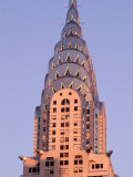 Bâtiment Chrysler au crépuscule, New York City Photographie par Rudi Von Briel