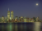 NYC skyline at night, NYC, NY Lámina fotográfica por Charles Benes NYC skyline at night, NYC, NY Lámina fotográfica por Charles Benes