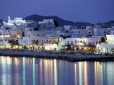 Paros Island at Night, Greece Photographic Print by Walter Bibikow