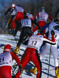 Cross Country Ski Race, UT Photographic Print by Scott T. Smith