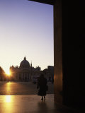 St. Peter's Square, Vatican State, Rome, Italy Photographic Print by Angelo Cavalli