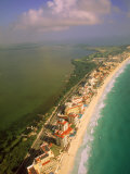 Aerial View of Cancun, Mexico Photographic Print by Walter Bibikow