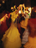 Flamenco Dancers, Spain Photographic Print by Peter Adams