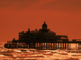 Eastbourne Pier at Sunset, UK Photographic Print