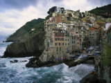 Riomaggiore, Cinque Terre, Italie Photographie par Doug Page