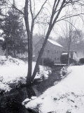 Sudbury Gristmill after storm, MA Lámina fotográfica por Rick Berkowitz