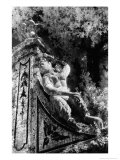Statue at Villa Garzoni, Tuscany, Italy Giclee Print by Simon Marsden
