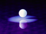 Abstract Image of Full Moon Reflected in Water Photographic Print by Arnie Rosner