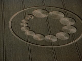 Aerial of Pattern in Crop Field Photographie par Ron Russell