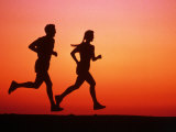 Couple, Running Photographic Print