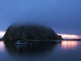 Morro Rock at Sunset, Morro Bay, CA Photographie par Stephen Saks