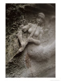 Sculpture in the Courtyard of the Museo Archeologico Giclee Print by Simon Marsden