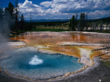 Firehole Spring, Yellowstone National Park, WY Photographic Print by Bob LeRoy