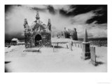 Carbury Castle and Graveyard, County Kildare, Ireland Giclee Print by Simon Marsden