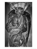 The Demon Asmodeus, the Church of St Mary Magdalen, Rennes-Le-Chateau, France Giclee Print by Simon Marsden