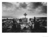 Crosspoint Cemetery, Belmullet, County Mayo, Ireland Reproduction procédé giclée par Simon Marsden