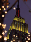 Empire State Building at Night, NYC, NY Photographic Print by James Lemass