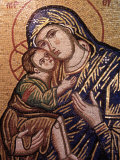 Madonna and Child Icon, Greece Photographie
