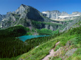 Many Glaciers Area, Grinnell Lake, Glacie Photographie par Jack Hoehn