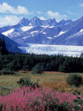 Mendenhall Glacier, Tongass NF, AK Photographic Print by Jeff Greenberg