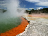 Champagne Pool, Waiotapu Thermal Reserve, Rotorua Photographie par Tomas del Amo
