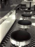 50s Style Cafe Fotografisk tryk af Gary Conner