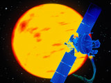 Satellite Around the Sun Photographic Print by Greg Smith