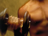Body Builder Working Out Photographie par Matthew Borkoski