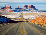Looking South Toward Monument Valley, Hwy 163 Photographic Print by James Denk
