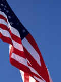 Close-Up of American Flag Lámina fotográfica por Gary Conner