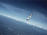 Chute libre au-dessus de Snohomish, Etat de Washington Photographie par Tim Heneghan